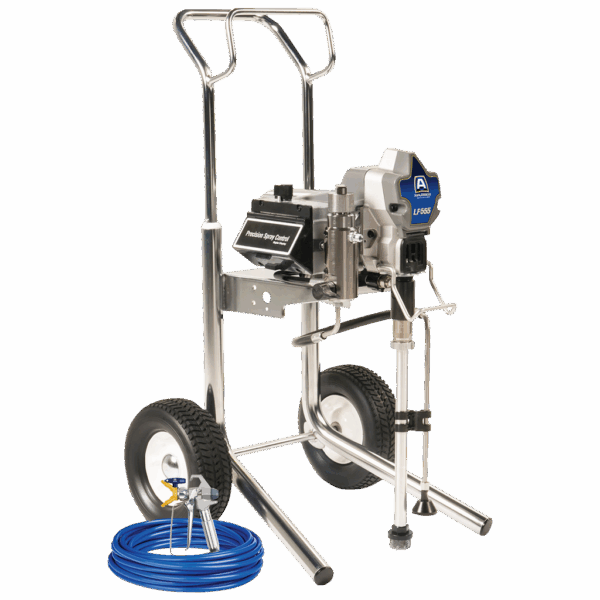 Elektrische Kolbenpumpe LP 555 im Fahrgestell groß